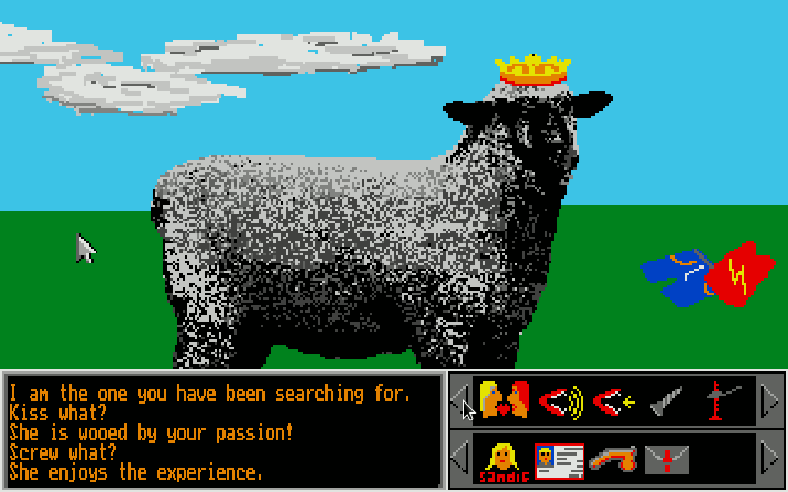Sex Olympics game sheep zoophilia
